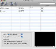 Kigo M4V Converter for Mac screenshot